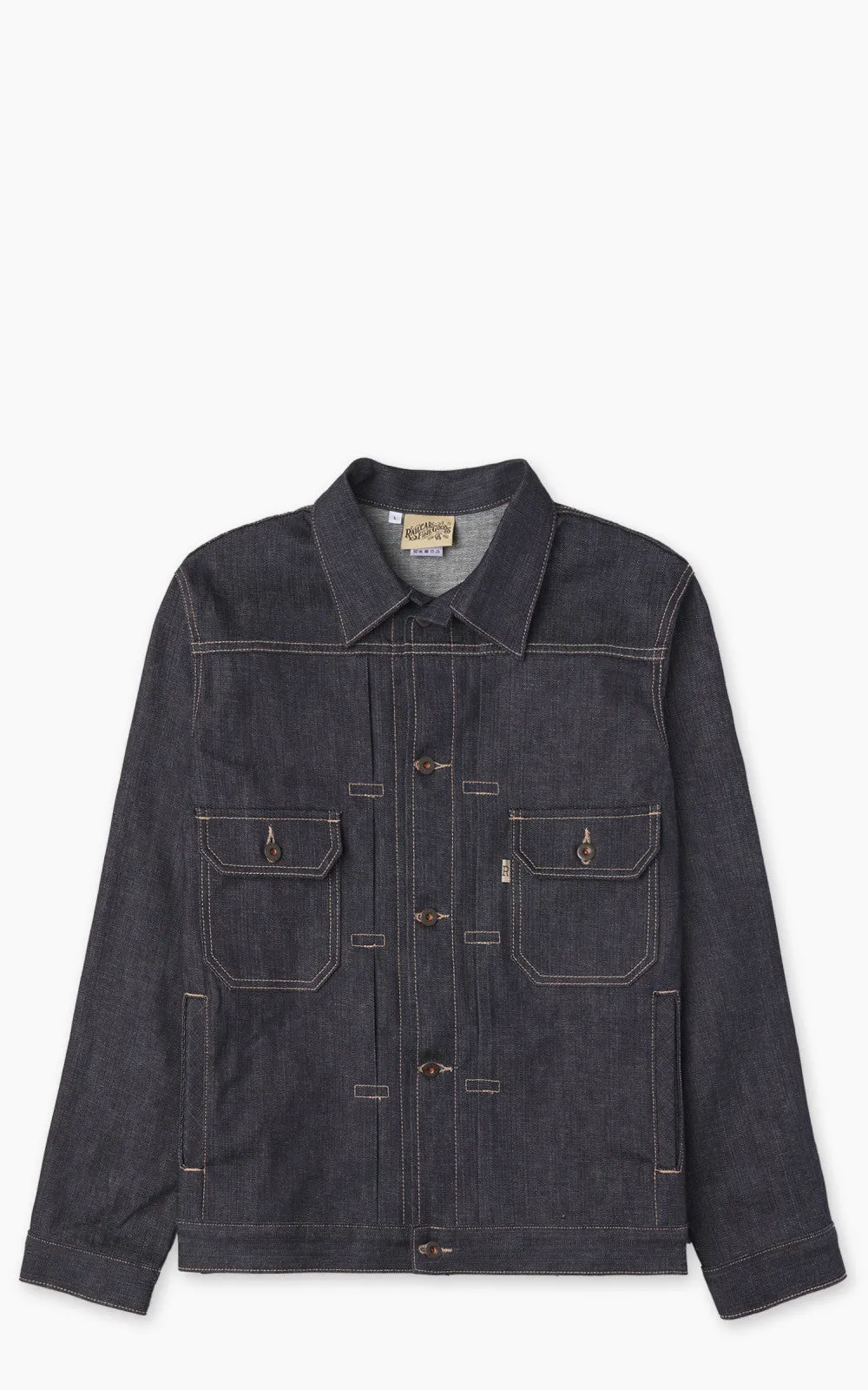 Railcar Fine Goods Type 2 Jacket Kurabo Denim Indigo 11.5oz sold by Cultizm