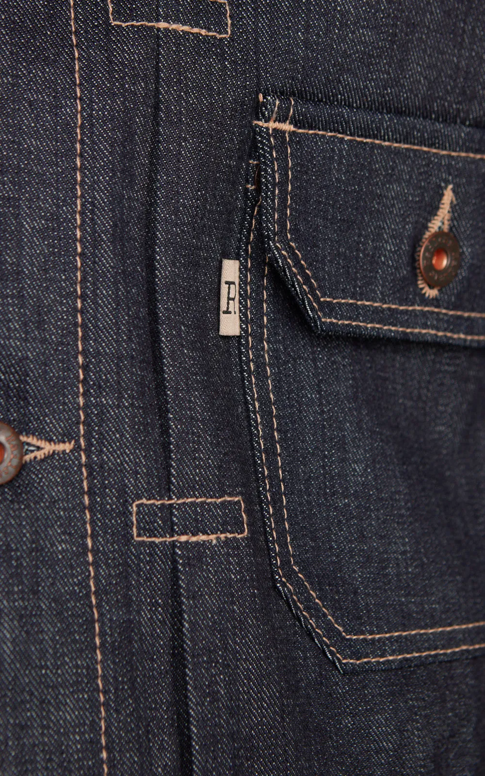 Railcar Fine Goods Type 2 Jacket Kurabo Denim Indigo 11.5oz sold by Cultizm product image thumbnail 4