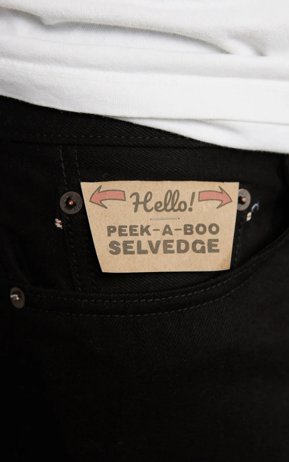 Railcar Fine Goods Rebels X111 Modern Straight Selvedge Double Black 13.5oz sold by Cultizm product image thumbnail 4