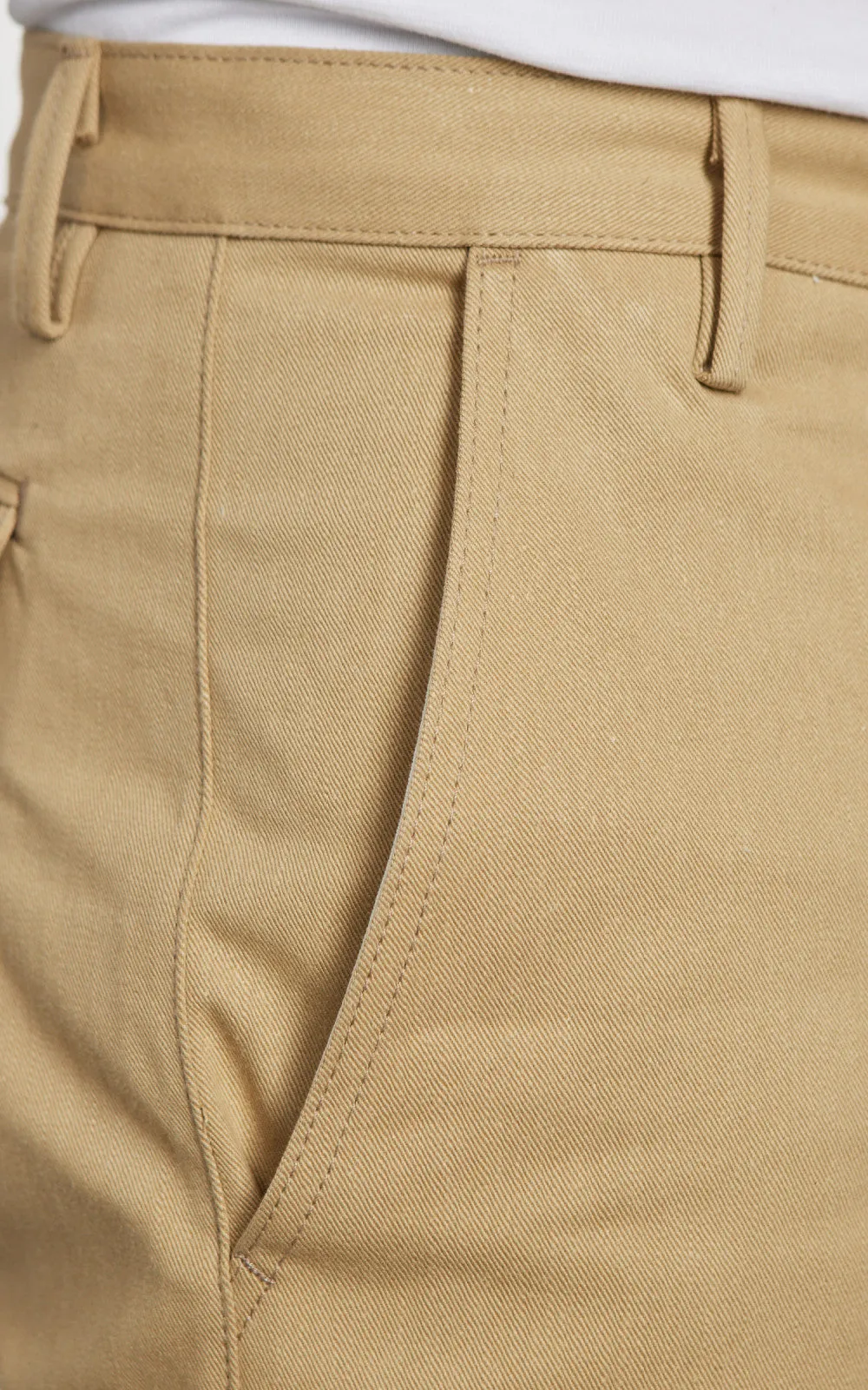 Rogue Territory Officer High Trouser Selvedge Khaki sold by Cultizm product image thumbnail 5