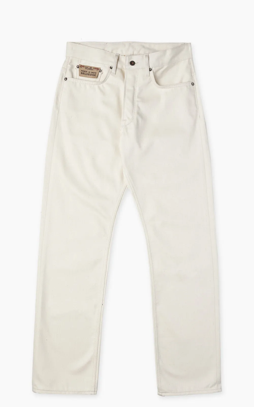 Railcar Fine Goods Rebels X105 Modern Straight Selvedge Ecru 12oz sold by Cultizm