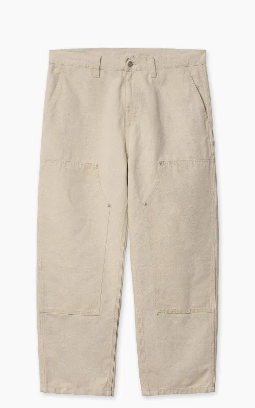 Carhartt WIP Walter Double Knee Pant Sullivan Canvas Natural sold by Cultizm