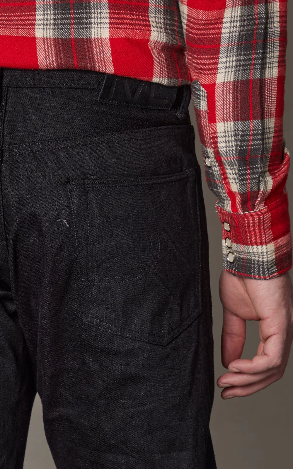 RRL Vintage 5-Pocket Jean New Black On Black sold by Cultizm product image thumbnail 5