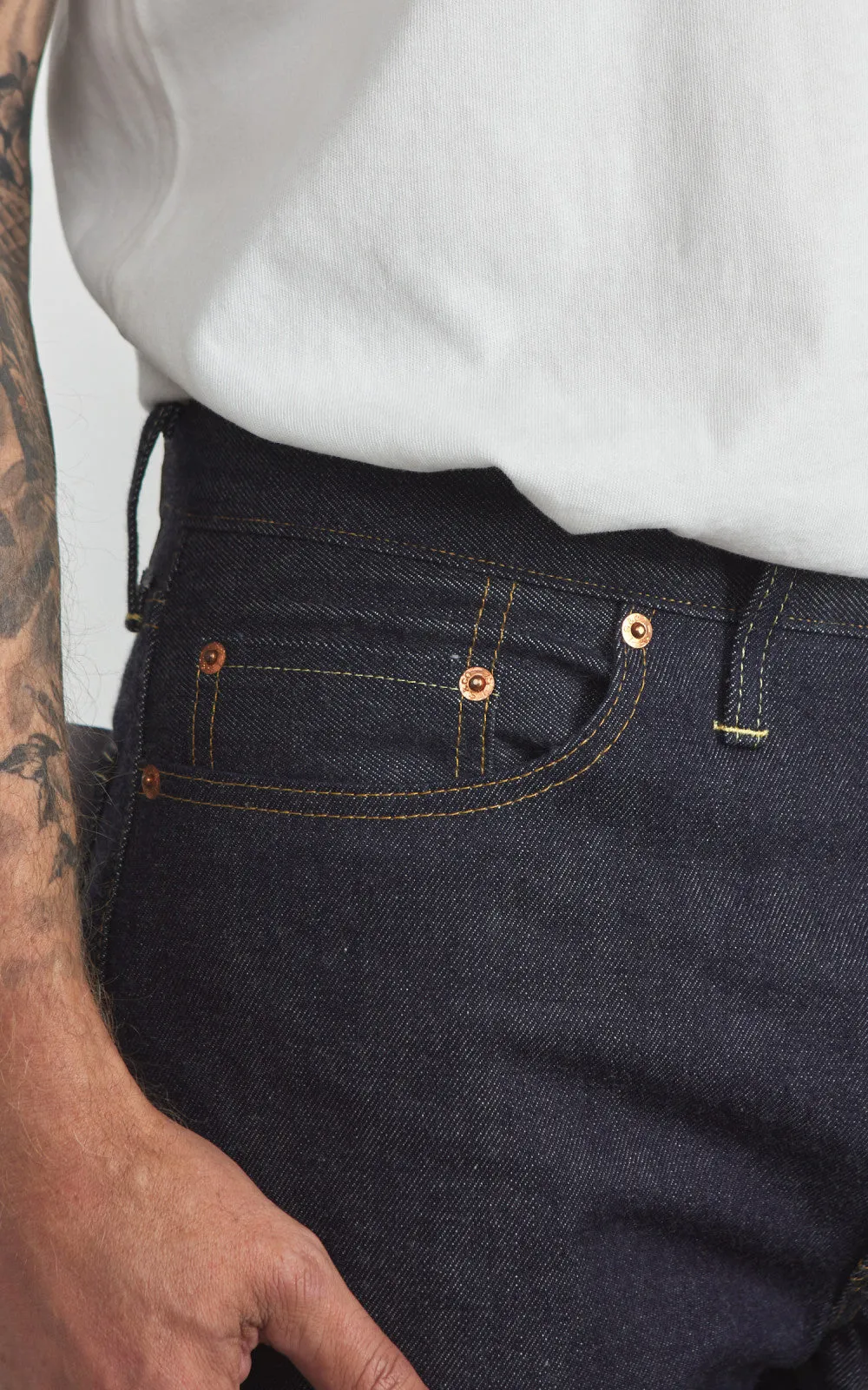 Levi's® Vintage Clothing 1954 501 Jeans Rigid Indigo sold by Cultizm product image thumbnail 4