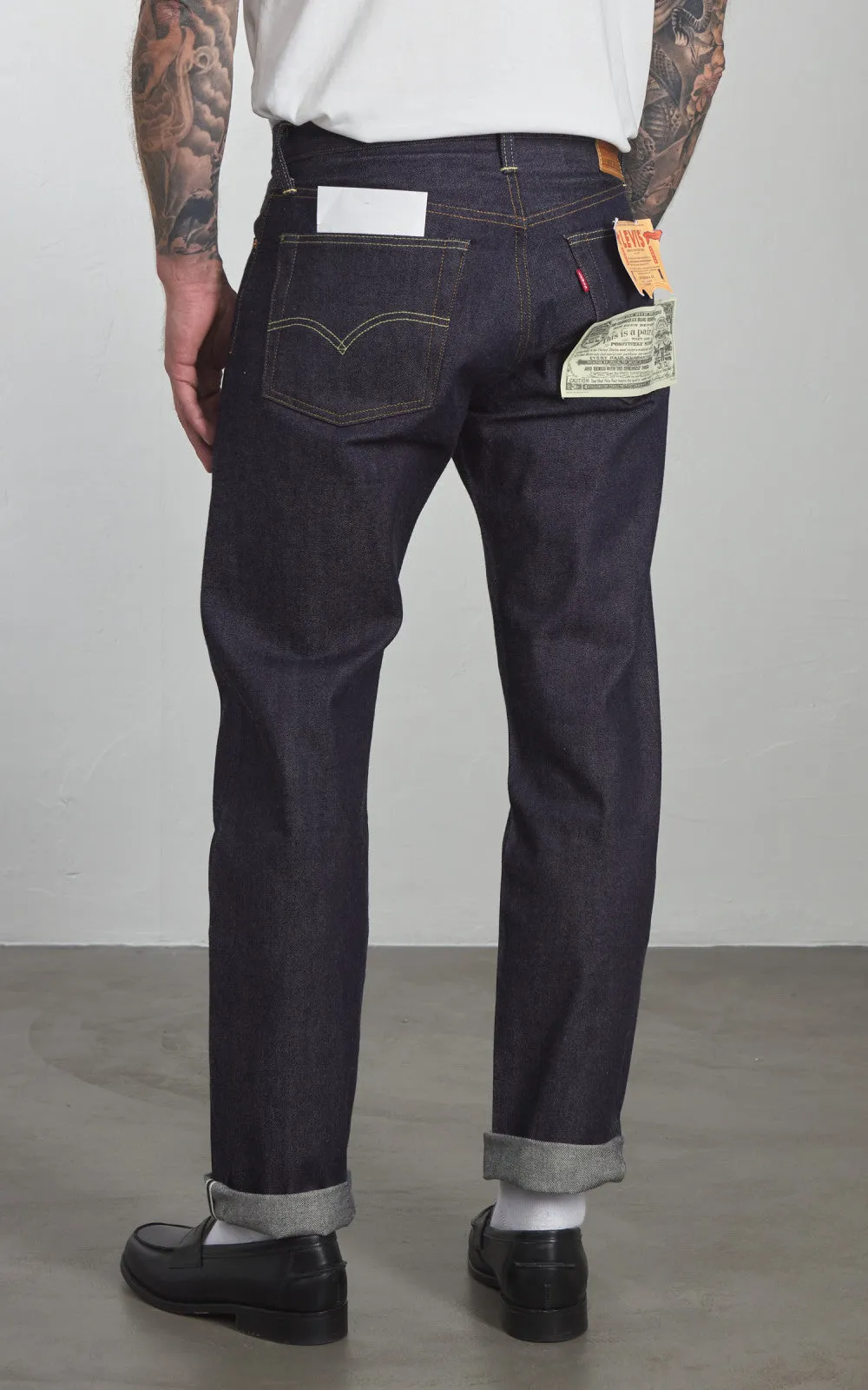 Levi's® Vintage Clothing 1954 501 Jeans Rigid Indigo sold by Cultizm product image thumbnail 5