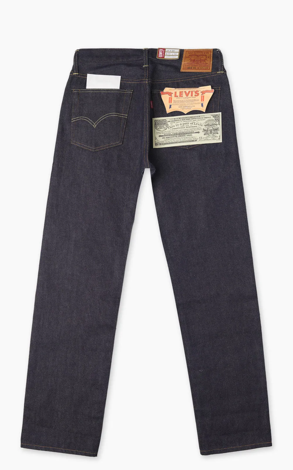 Levi's® Vintage Clothing 1954 501 Jeans Rigid Indigo sold by Cultizm product image thumbnail 3