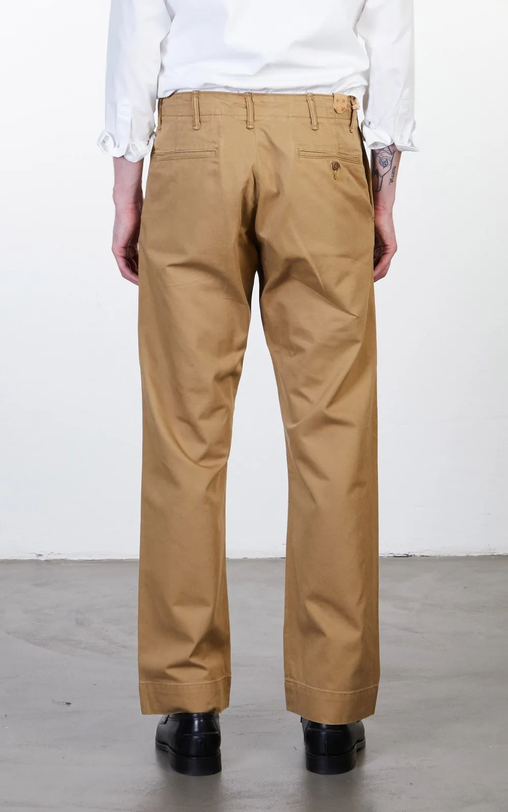 RRL Chino Field Trouser British Khaki sold by Cultizm product image thumbnail 5
