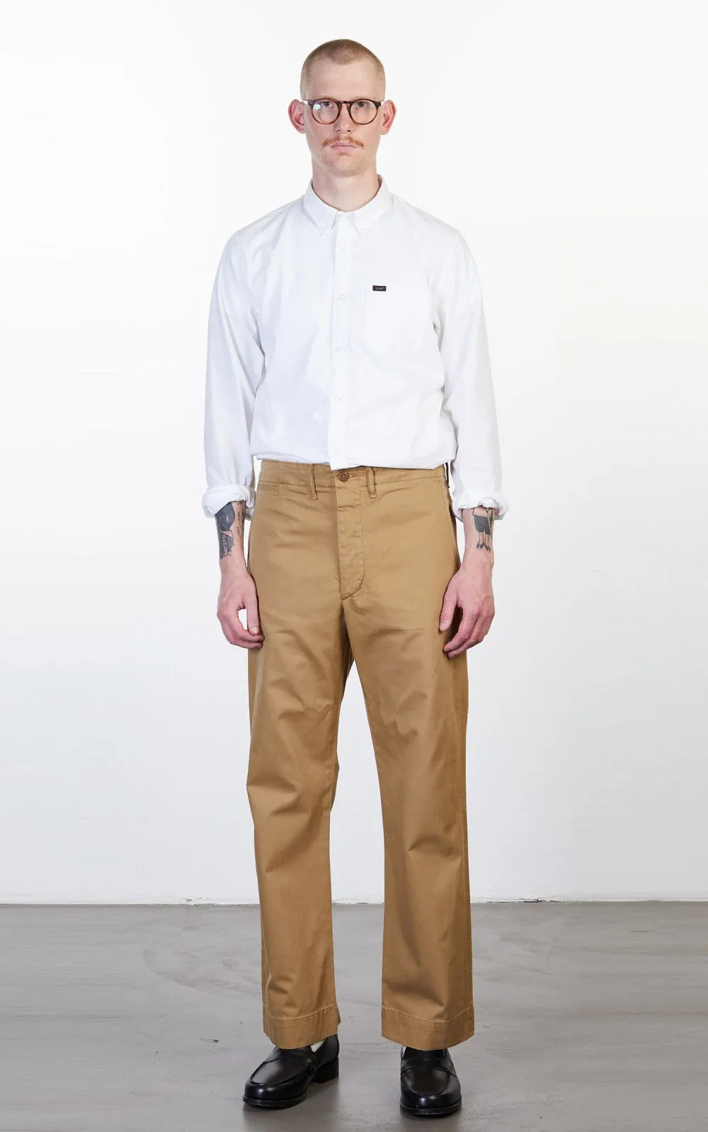 RRL Chino Field Trouser British Khaki sold by Cultizm product image thumbnail 3