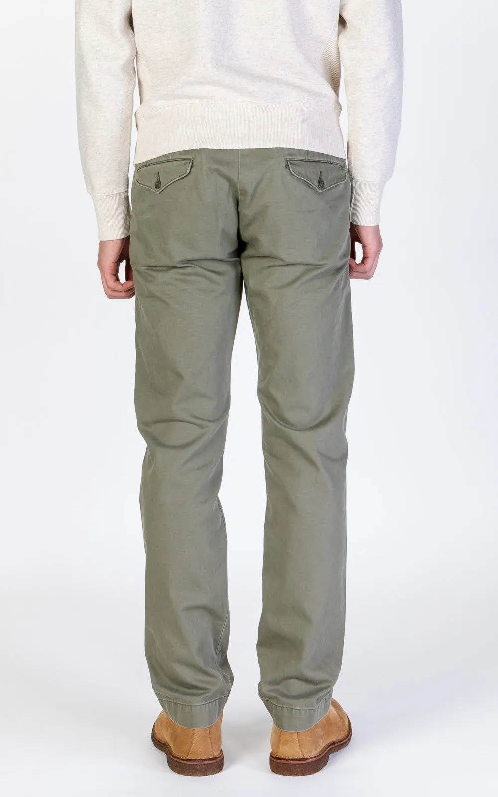 RRL Chino Officer's Trouser Olive sold by Cultizm product image thumbnail 5