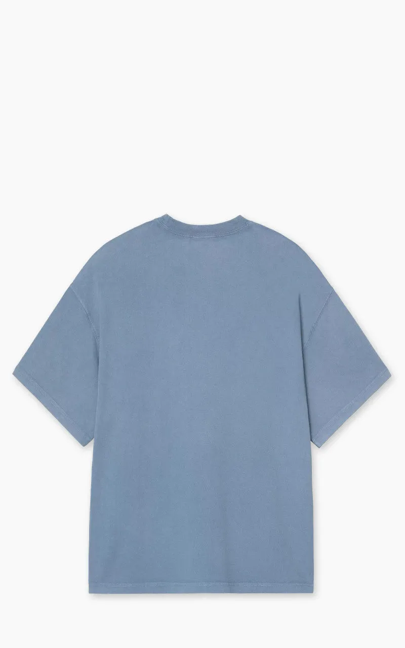 Carhartt WIP S/S Hudson Pocket T-Shirt Sorrent Chalk Wash sold by Cultizm product image thumbnail 2