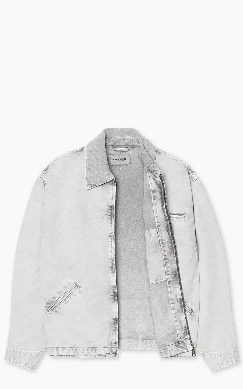 Carhartt WIP OG Detroit Jacket Dearborn Canvas Black/Black Chalk Wash sold by Cultizm product image thumbnail 2