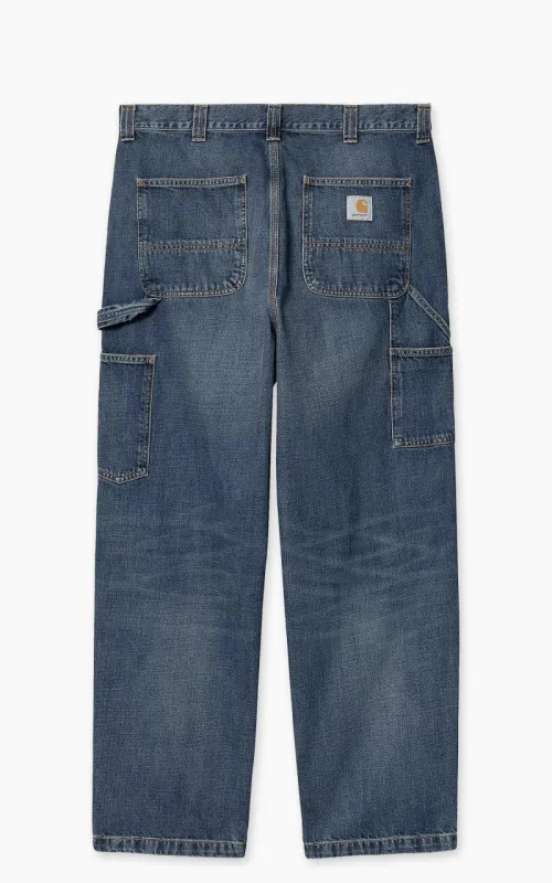 Carhartt WIP OG Single Knee Pant Camano Denim Blue Dark Used Wash sold by Cultizm