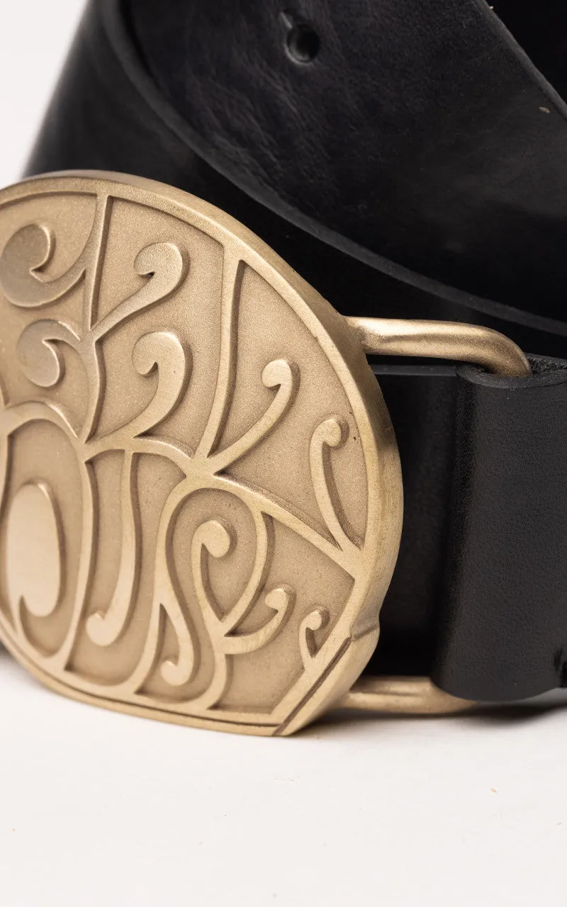 Eat Dust Skull Logo Belt Black sold by Cultizm product image thumbnail 5