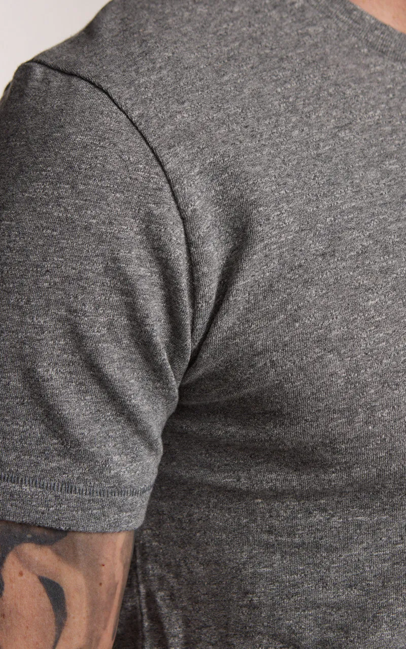 Eat Dust Skull Core T-Shirt Grey Melange sold by Cultizm product image thumbnail 4