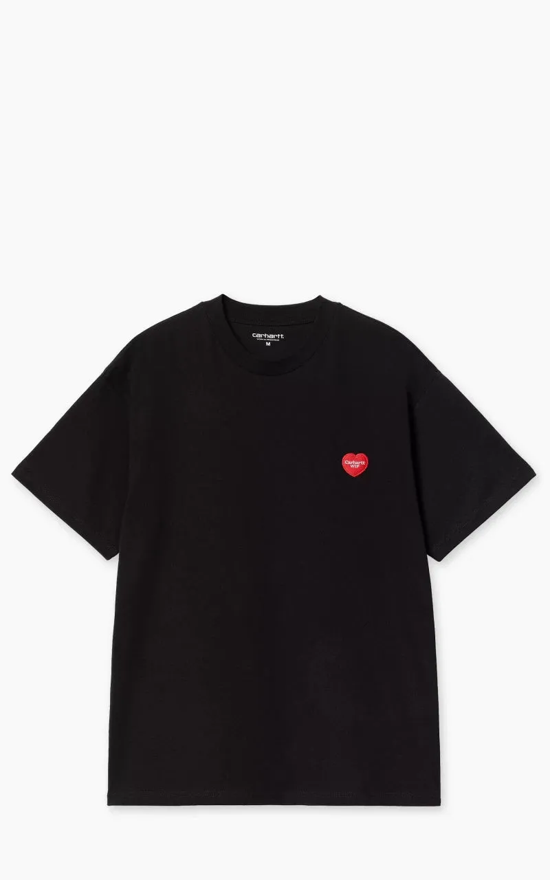 Carhartt WIP S/S Heart II Hartt T-Shirt Black sold by Cultizm