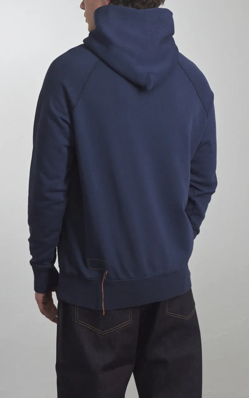 Fortela Hooded Sweatshirt Indigo sold by Cultizm product image thumbnail 5