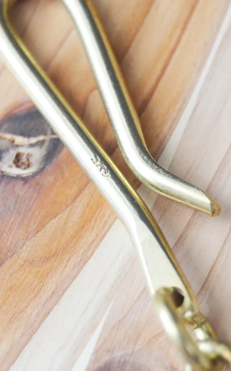 Kobashi Studio BR650C Pocket Key Clip Brass sold by Cultizm product image thumbnail 3