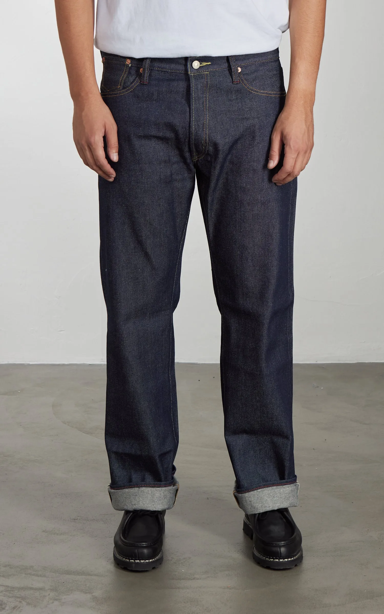 NBDN ESTD 011 Banana Line II Regular Straight Selvedge Jeans Indigo 14oz sold by Cultizm product image thumbnail 2