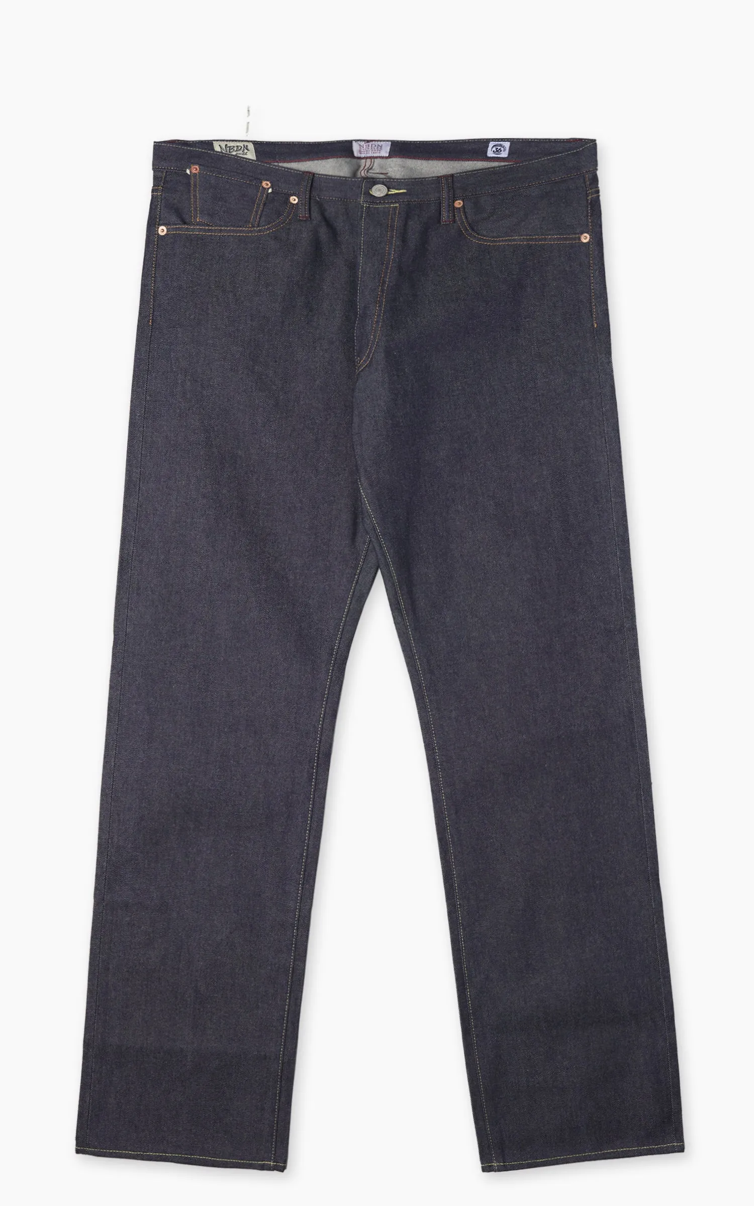 NBDN ESTD 011 Banana Line II Regular Straight Selvedge Jeans Indigo 14oz sold by Cultizm product image thumbnail 3