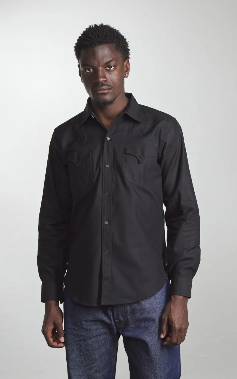 Mister Freedom Dude Rancher Shirt Sateen Black sold by Cultizm product image thumbnail 2
