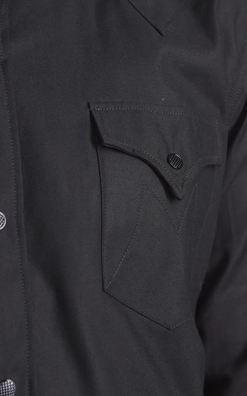 Mister Freedom Dude Rancher Shirt Sateen Black sold by Cultizm product image thumbnail 4