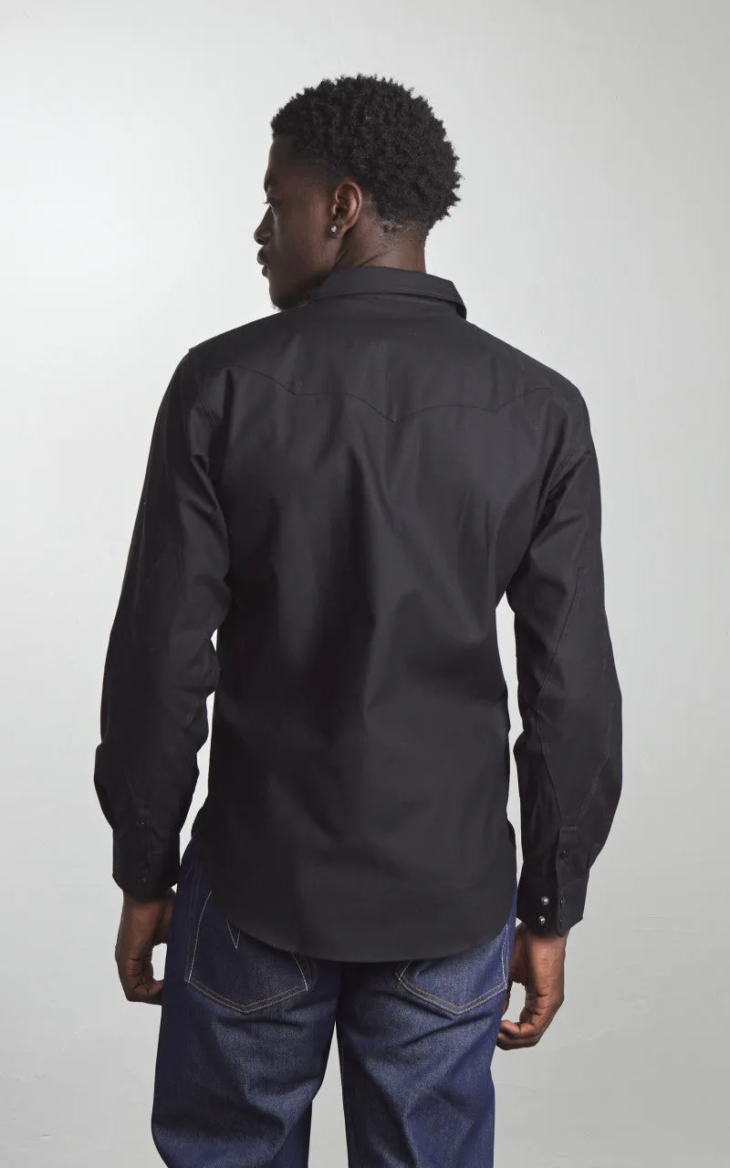 Mister Freedom Dude Rancher Shirt Sateen Black sold by Cultizm product image thumbnail 5