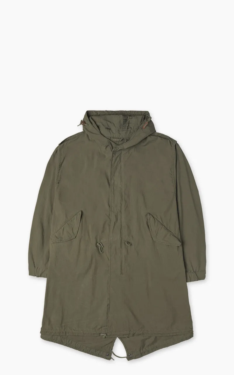 Military Surplus US M51 Fishtail Parka Vintage Washed Olive sold by Cultizm
