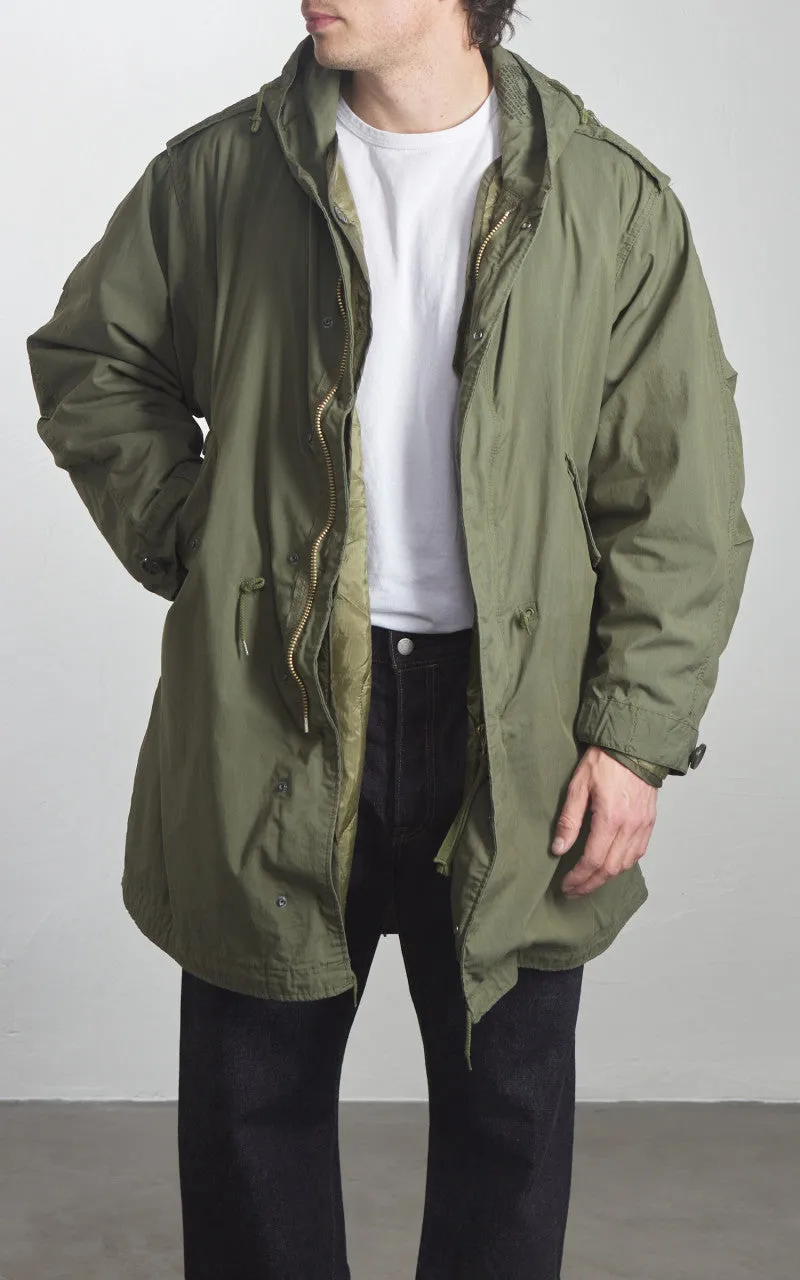 Military Surplus US M51 Fishtail Parka Vintage Washed Olive sold by Cultizm product image thumbnail 2