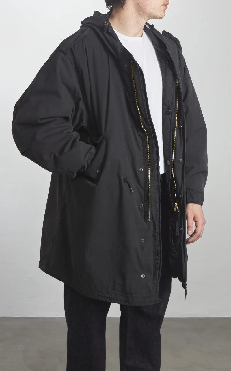 Military Surplus US M51 Fishtail Parka Vintage Washed Black sold by Cultizm product image thumbnail 3