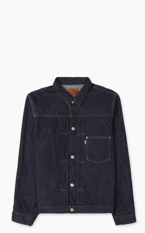 Omoto Denim 3115 Type 1 Denim Jacket Selvedge Indigo 13.5oz sold by Cultizm