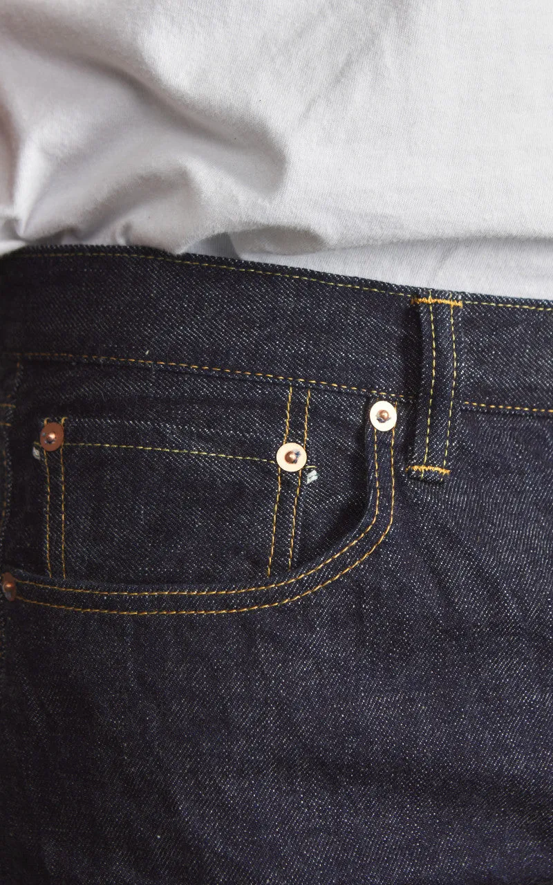 Omoto Denim 0415 Straight Fit Jeans Selvedge Indigo 13.5oz sold by Cultizm product image thumbnail 4