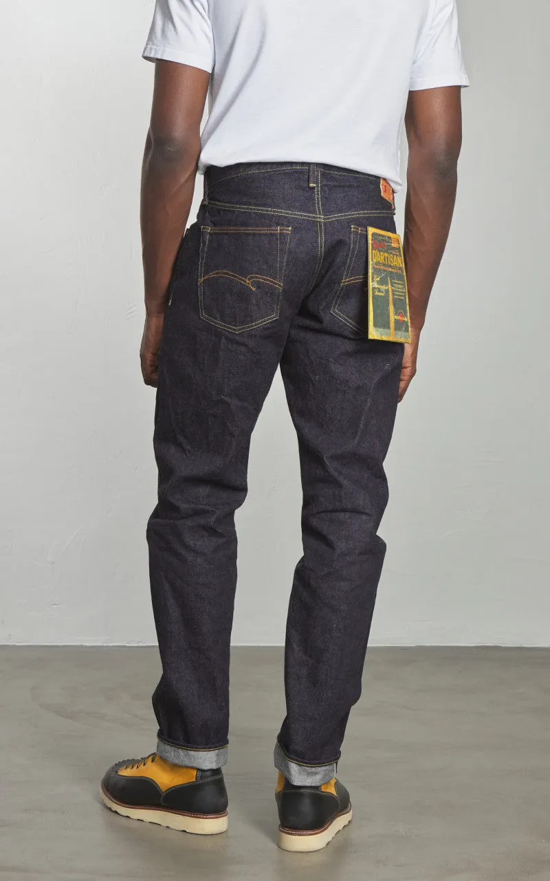 Studio D'Artisan SD-108 Regular Tapered Selvedge Jeans One Wash Indigo sold by Cultizm product image thumbnail 2