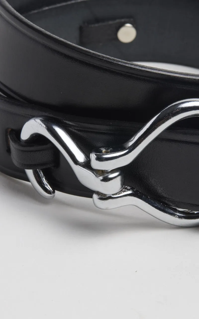 Tory Leather Bridle Leather Hoof Pick Belt Black sold by Cultizm product image thumbnail 2