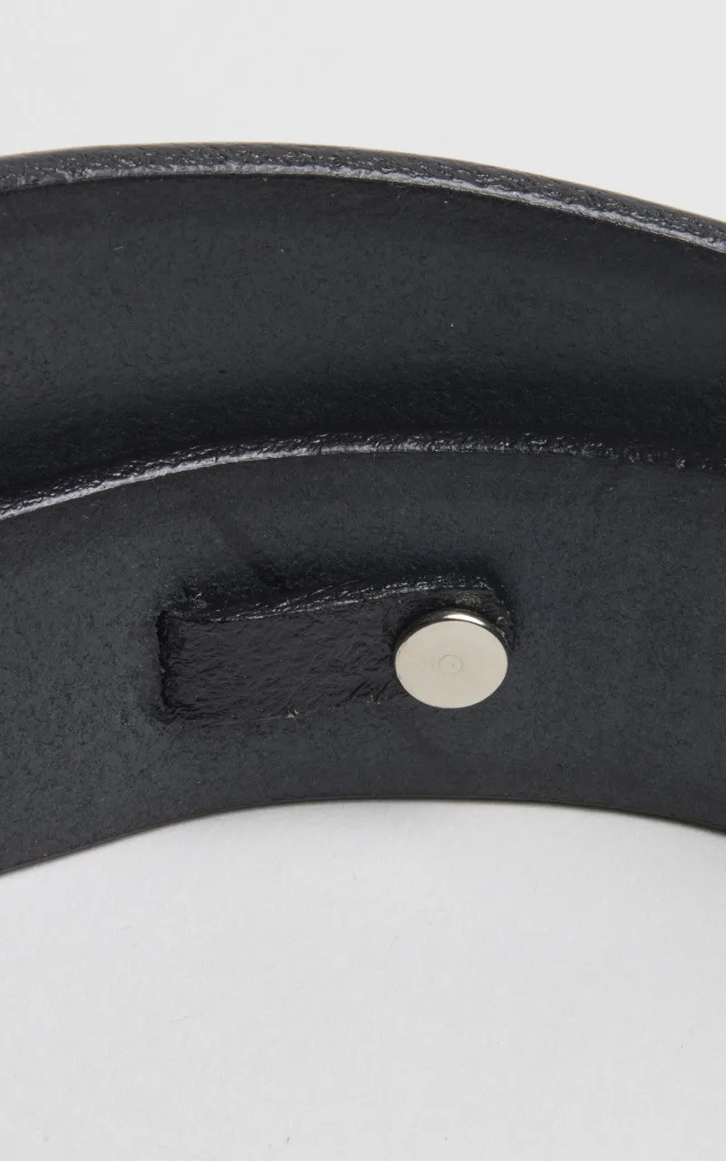 Tory Leather Bridle Leather Hoof Pick Belt Black sold by Cultizm product image thumbnail 3