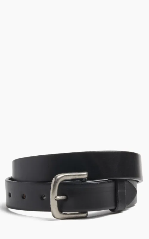 Tory Leather Bridle Leather Strap Belt Black made by Tory Leather