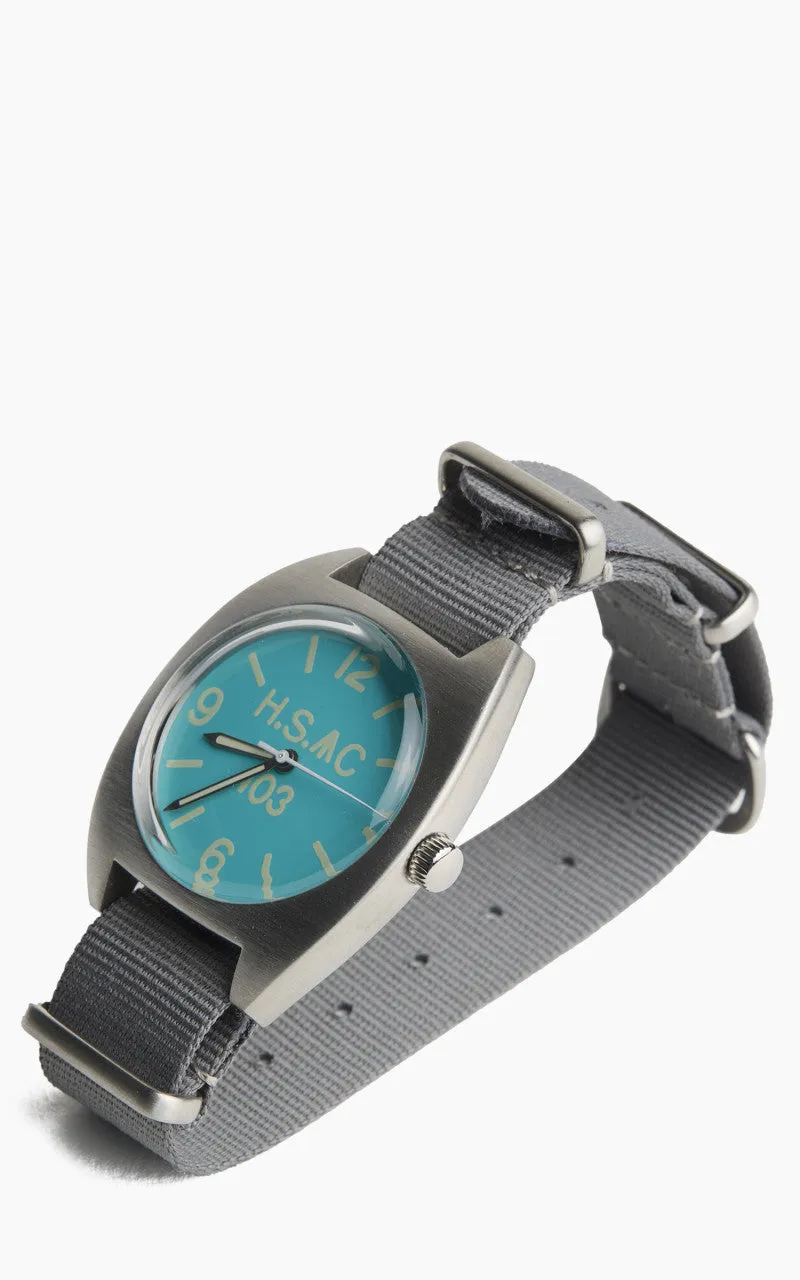 M.R.M.W. Royal Army H.S. W10 Air Force Watch Blue Dial Grey Nylon Strap sold by Cultizm product image thumbnail 2