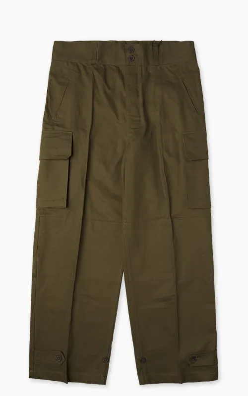 Houston M-47 French Military Pants Olive Drab sold by Cultizm