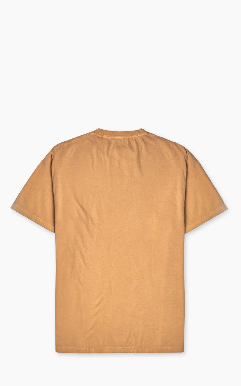 Houston Pigment Dyed (Los Angeles) Print T-Shirt Yellow sold by Cultizm product image thumbnail 3