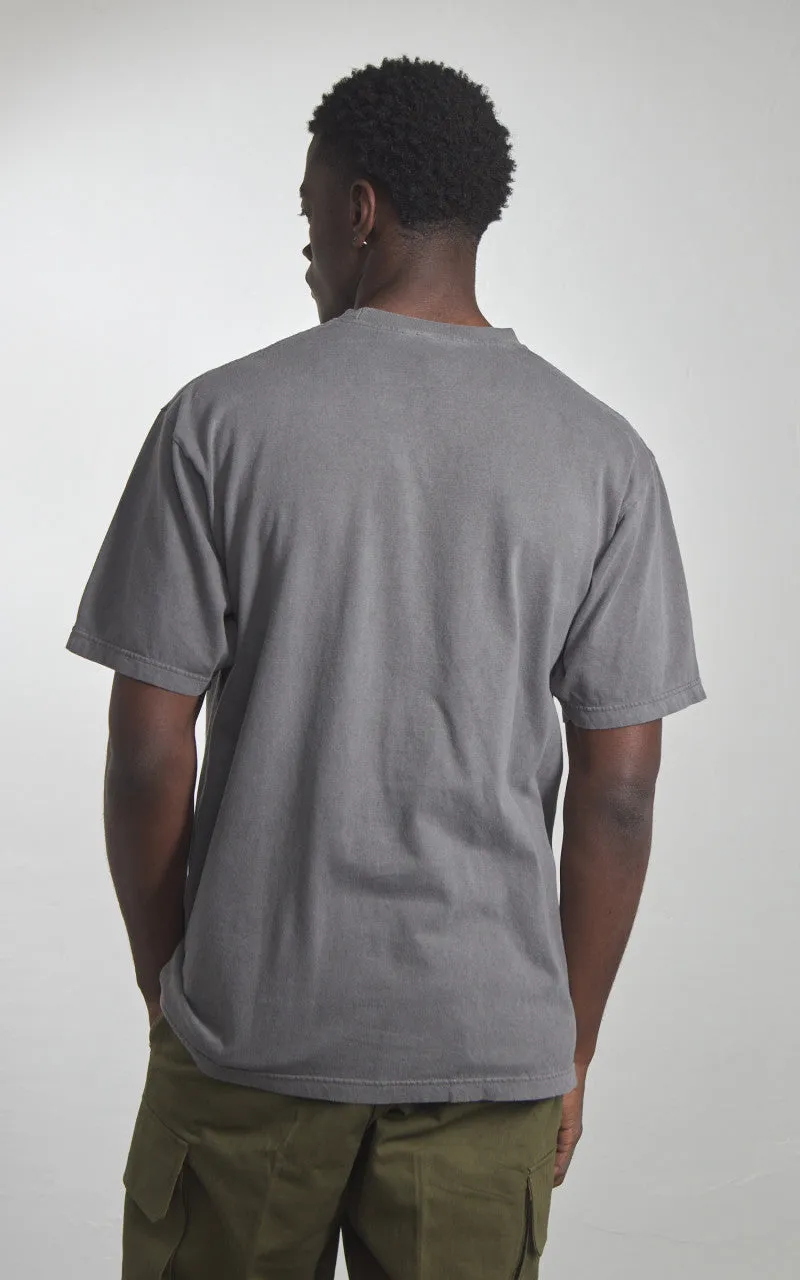 Houston Pigment Dyed (Los Angeles) Print T-Shirt Black sold by Cultizm product image thumbnail 5