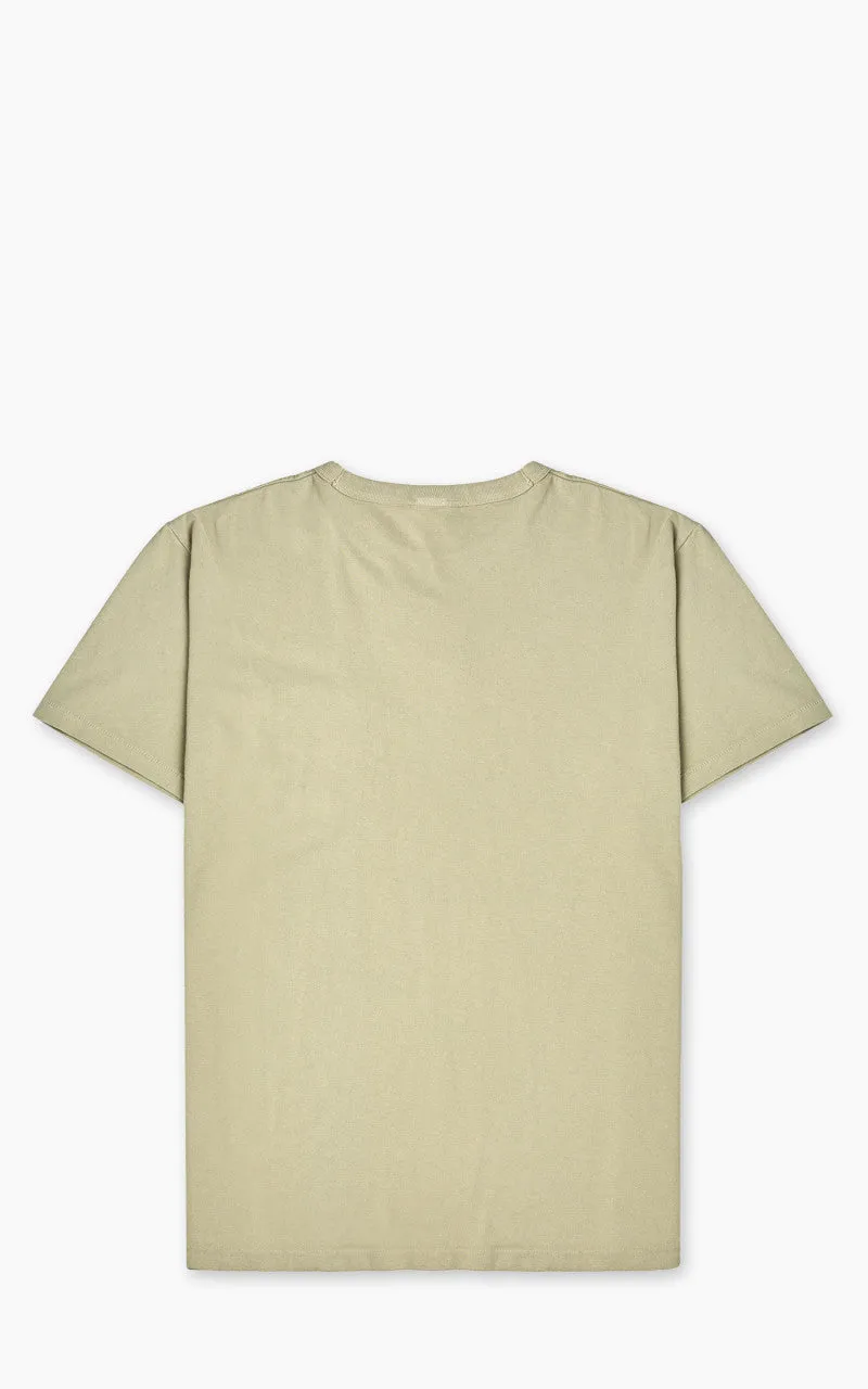 Houston Pigment Dyed Pocket T-Shirt Olive sold by Cultizm product image thumbnail 3