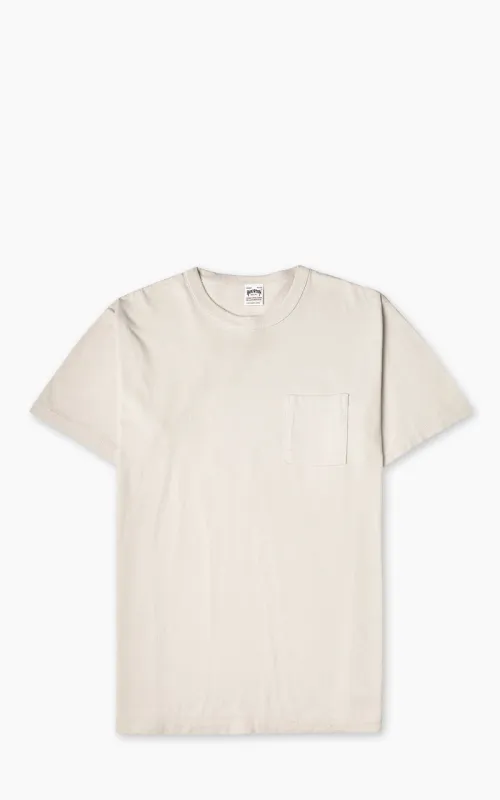 Houston Pigment Dyed Pocket T-Shirt Off White sold by Cultizm