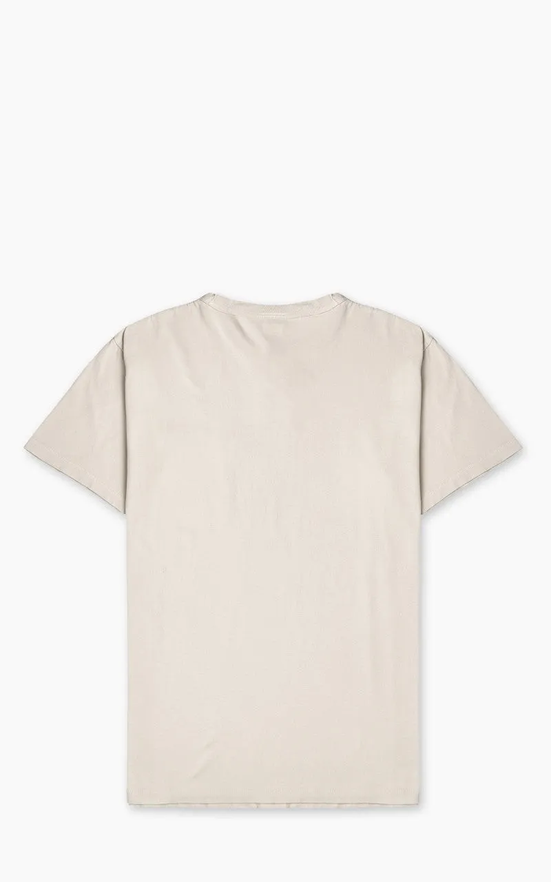 Houston Pigment Dyed Pocket T-Shirt Off White sold by Cultizm product image thumbnail 3