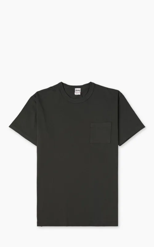 Houston Pigment Dyed Pocket T-Shirt Black sold by Cultizm