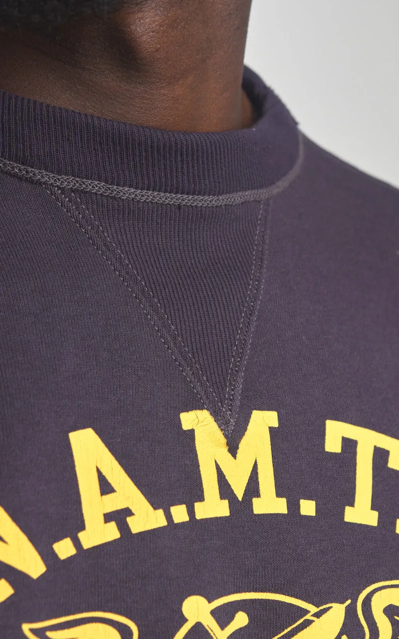 Warehouse & Co. Lot 403 N.A.M.T.C. Sweatshirt Dark Navy sold by Cultizm product image thumbnail 3