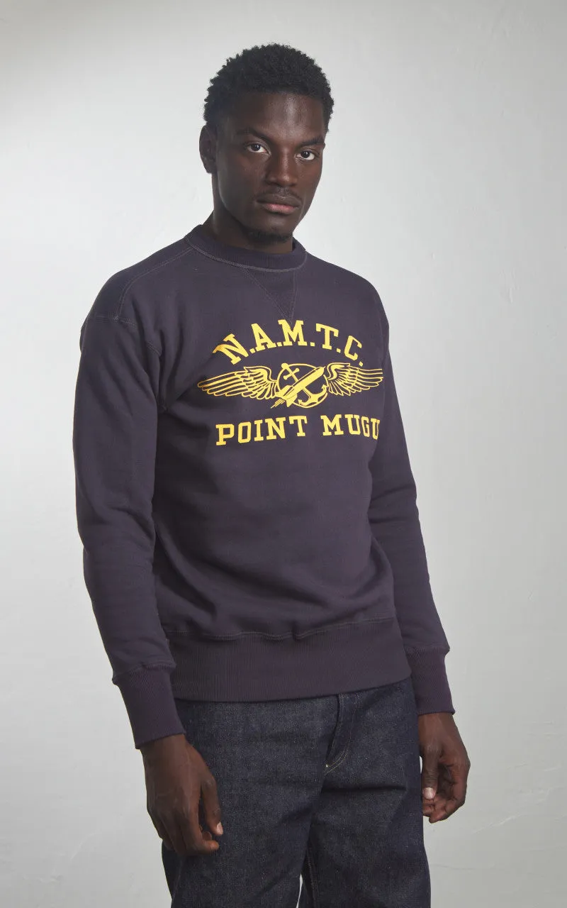 Warehouse & Co. Lot 403 N.A.M.T.C. Sweatshirt Dark Navy sold by Cultizm product image thumbnail 2
