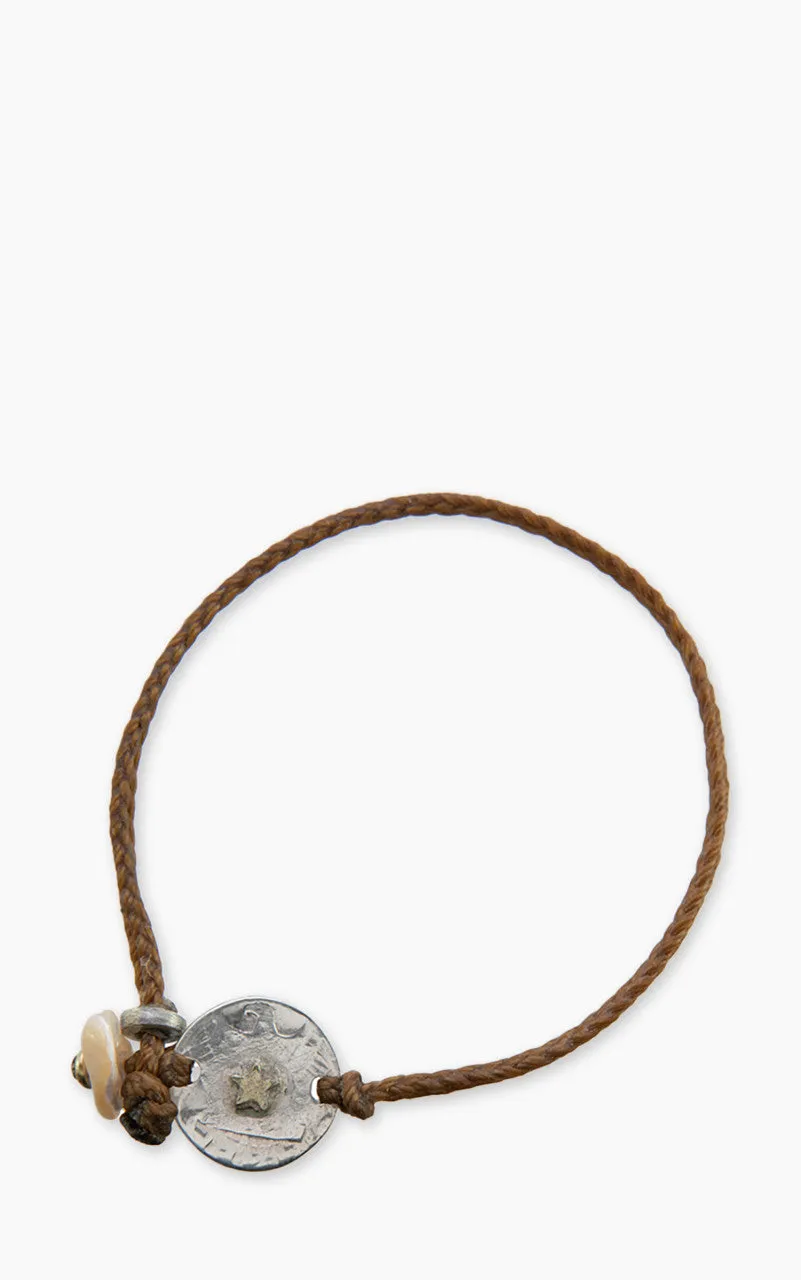 North Works D-815 Bracelet Waxed Silver Coin sold by Cultizm