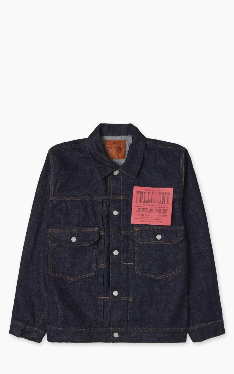Fullcount 2102W Type 2 Selvedge Denim Jacket One Wash sold by Cultizm