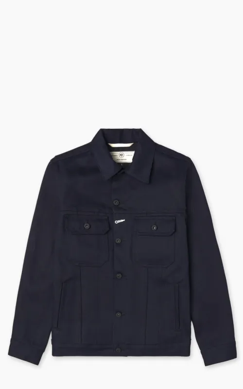 Rogue Territory Cruiser Jacket Selvedge Indigo x Black 13.5oz sold by Cultizm