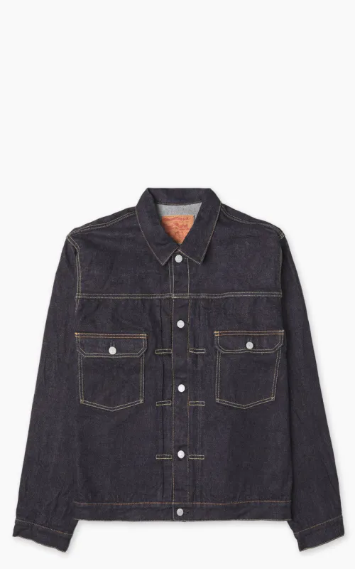 Studio D'Artisan SD-412 Type 2 Selvedge Denim Jacket Indigo sold by Cultizm