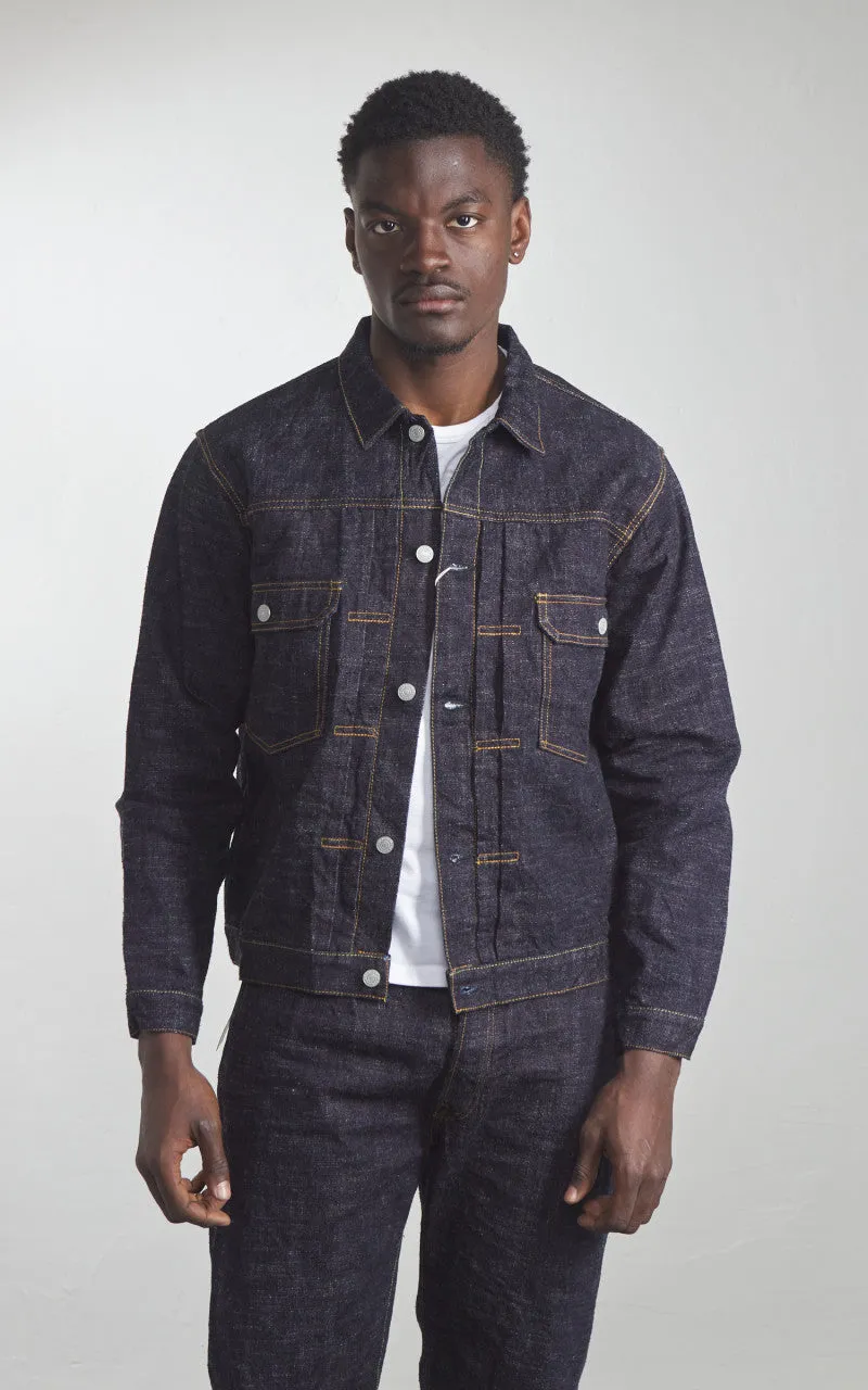 Studio D'Artisan SD-4102 GL3 Type 2 Selvedge Denim Jacket Indigo sold by Cultizm product image thumbnail 2